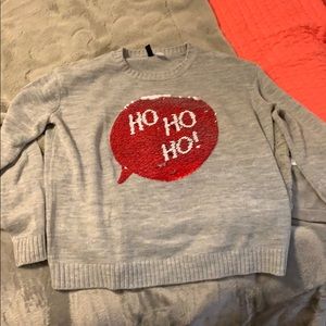 Holiday sweater (sequins change)!